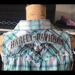 Harley Davidson Cotton sleeveless T